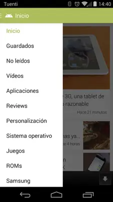 Andro4all android App screenshot 1